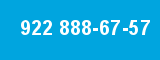 922 888-67-57